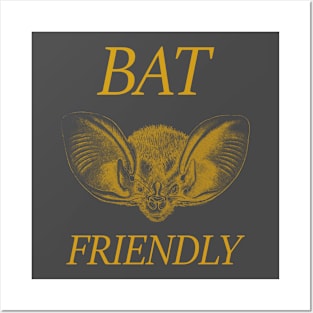 Bat Friendly! Posters and Art